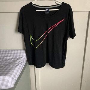 NEW Women's Size X-Small NIKE Soft Sports Sleeveless Tee/Top Black 642756-010